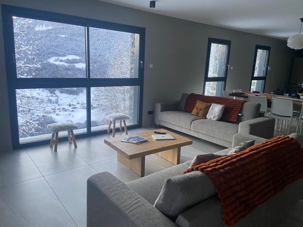 Chalet Confidentiel Valmorel - Chalet De Haut De Gamme 4 Etoiles 12 Personnes Doucy Kültér fotó