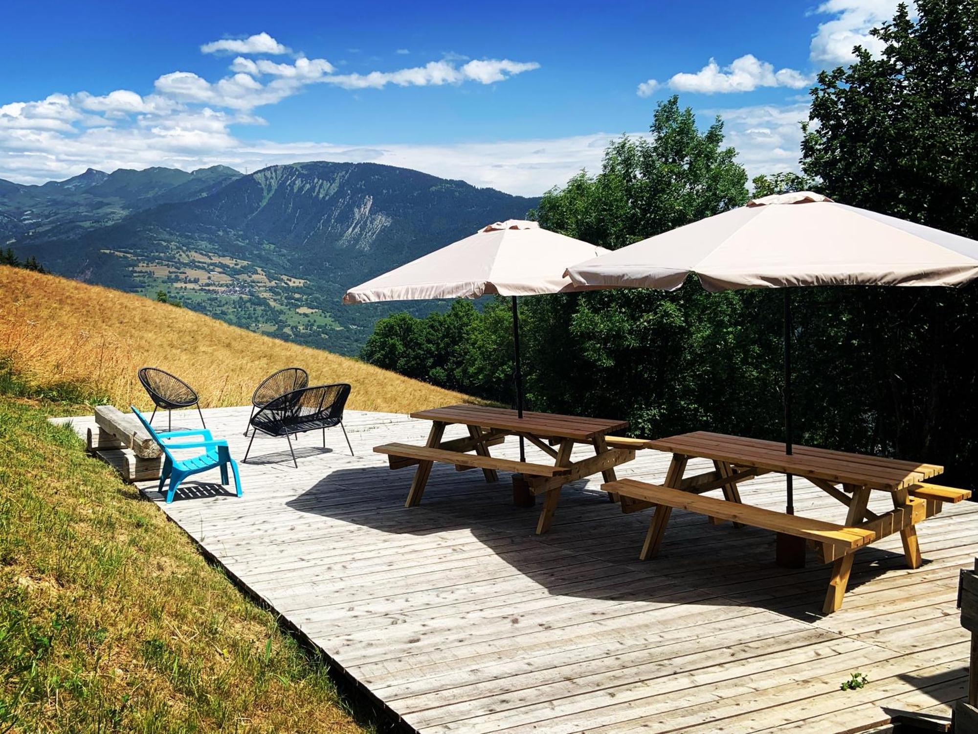 Chalet Confidentiel Valmorel - Chalet De Haut De Gamme 4 Etoiles 12 Personnes Doucy Kültér fotó